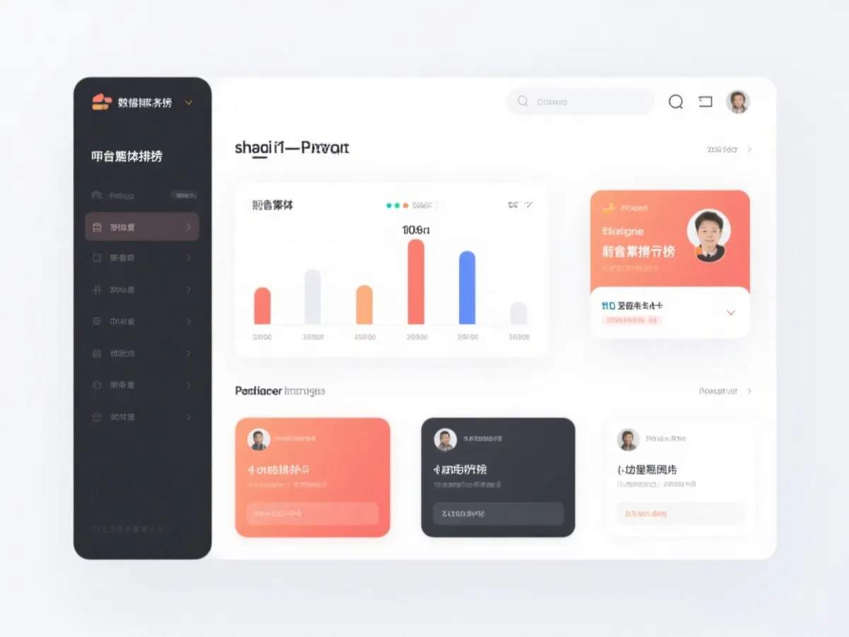 大奖榜单与公示卡片示意图
